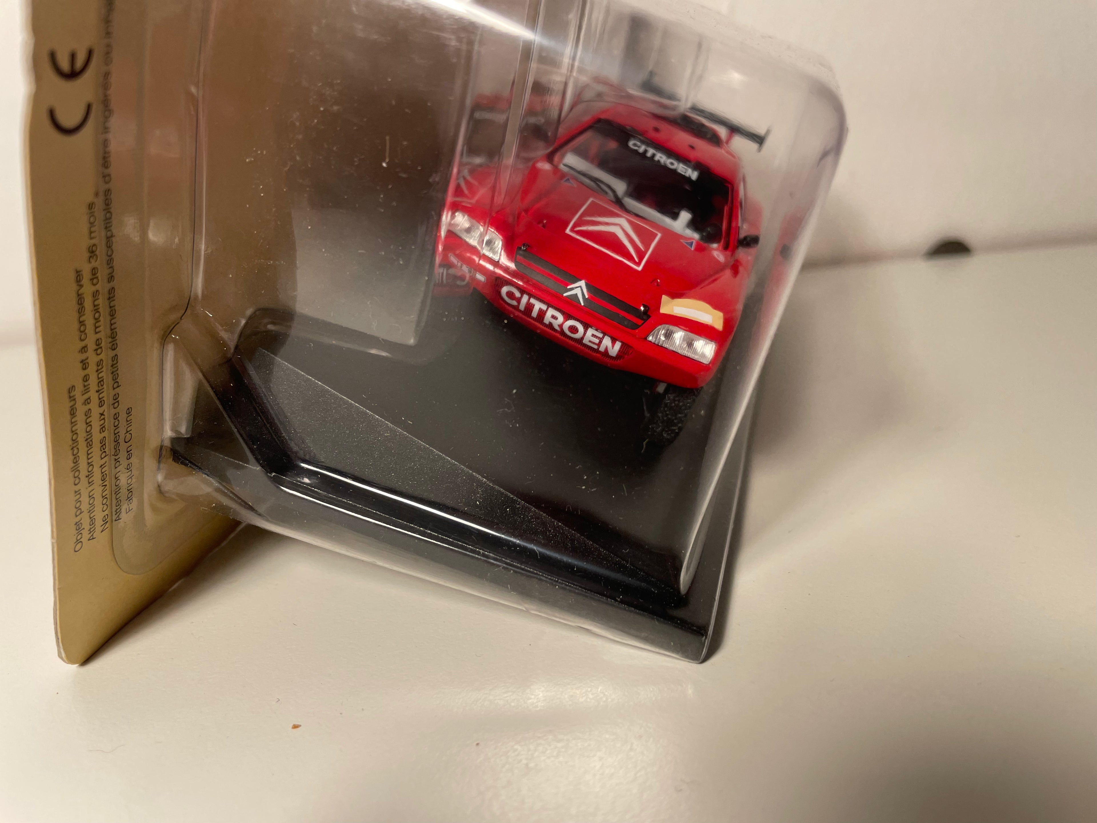 Citroën ZX Rallye Raid rosso del 1992 (in blister)