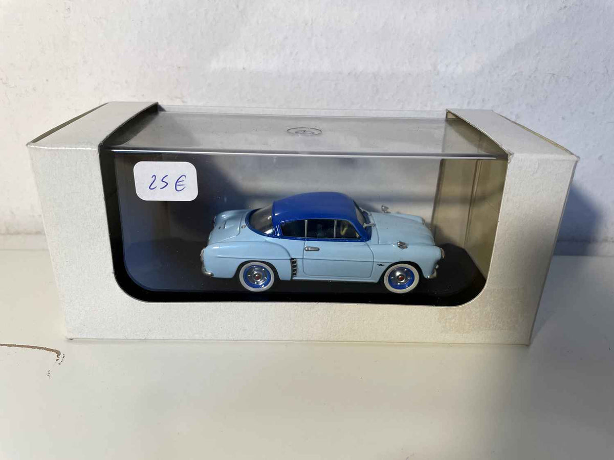 Renault 4 CV Autobleu cabriolet blauw en blauw (Miniroute collectie - referentie 78)