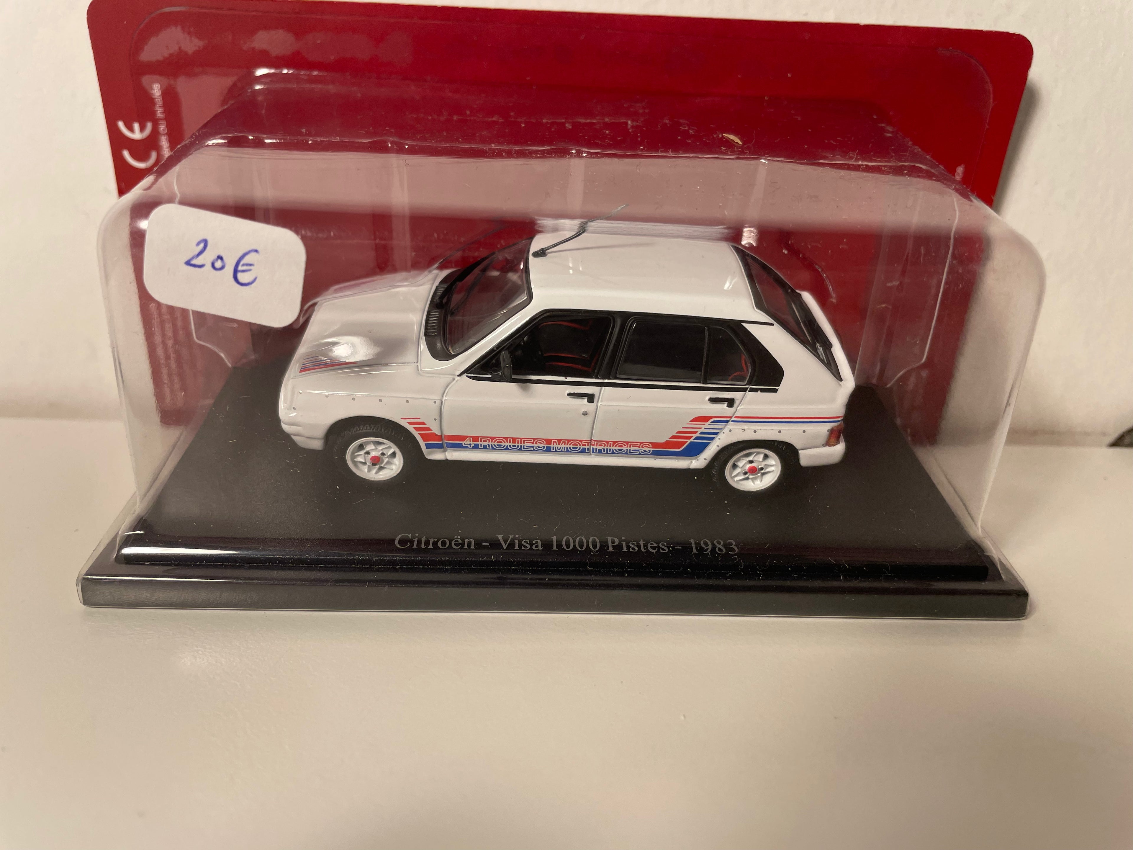 Citroën Visa 1000 Pistes wit uit 1983