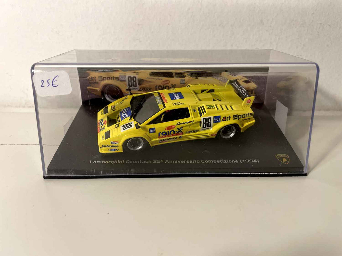 Lamborghini Countach 25th Anniversary Competizione Yellow Number 88 from 1994