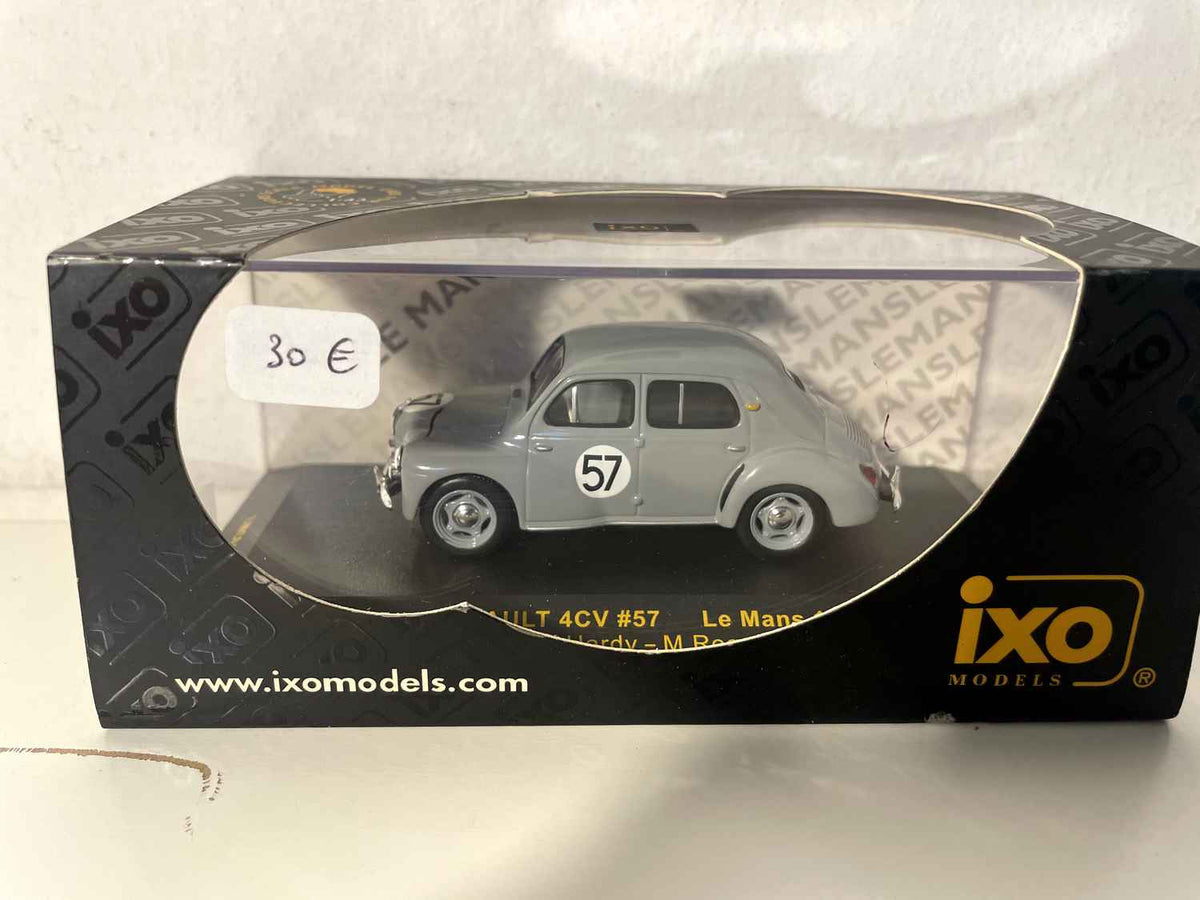 Renault 4 CV szary numer 57 - 24 Hours of Le Mans 1949 (IXO)