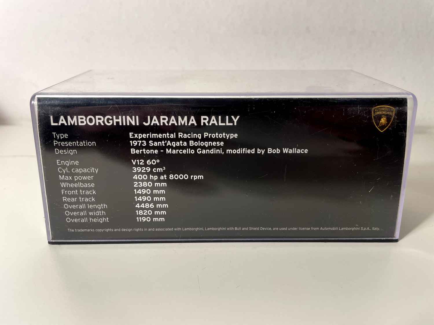 1973 Yellow Lamborghini Jarama Rally