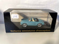 Renault 4 CV convertible light blue Brissonneau et Lotz (Exceptional miniature cars ref. V 243)