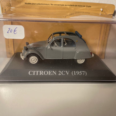 Citroën 2 CV grise de 1957