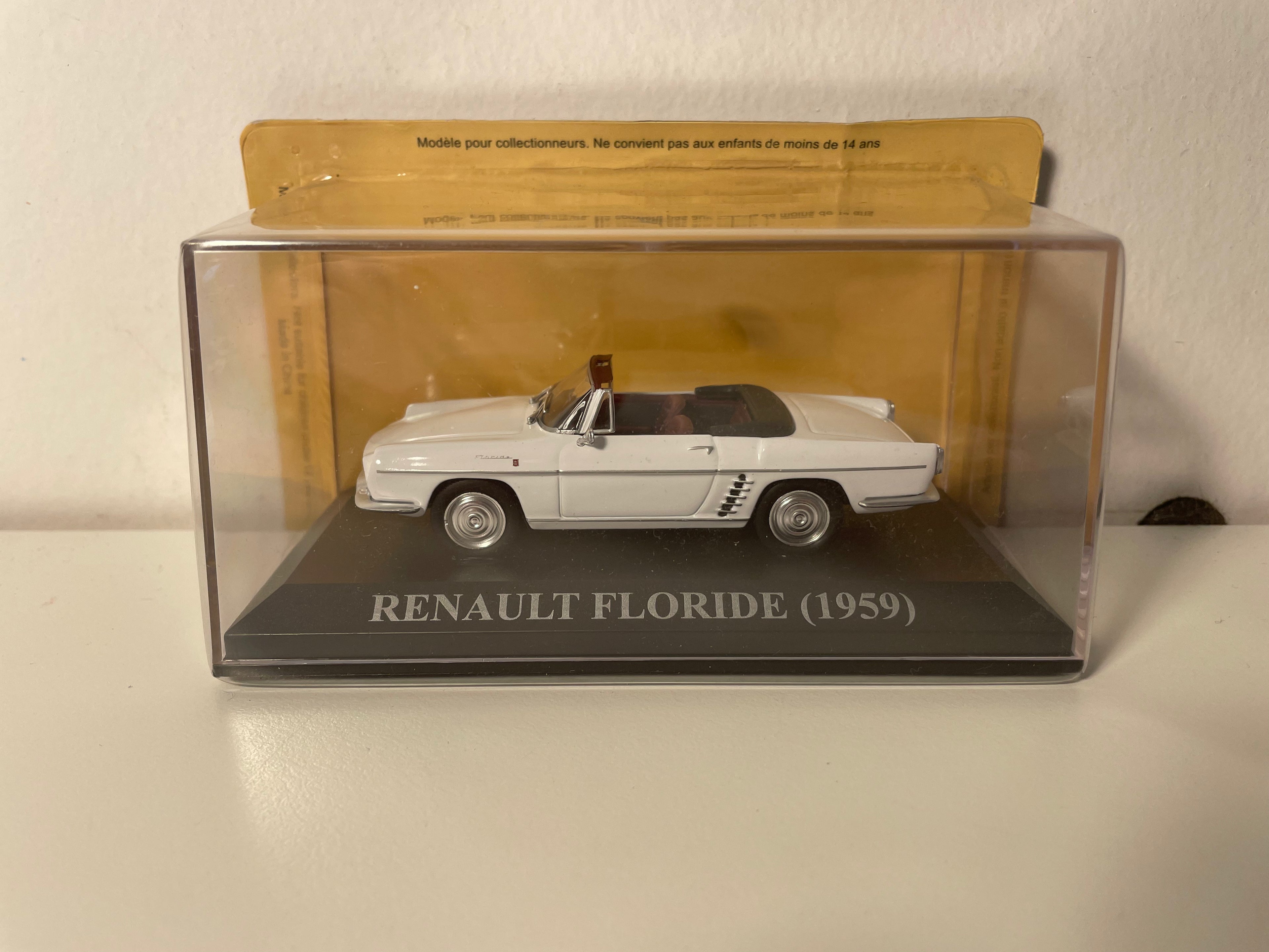 Renault Florida Blanche Cabriolet von 1959
