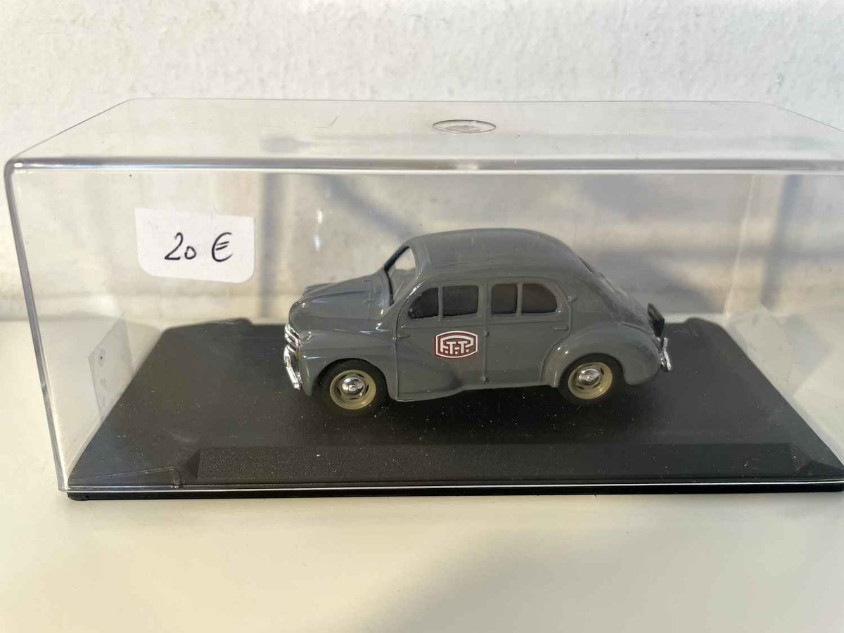 Renault 4 CV grau La Poste - PTT (Eligor Reference 100210)