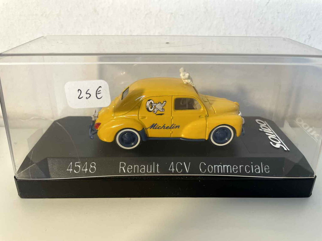 Renault 4 CV geel bedrijfswagen MICHELIN (Solido 4548)