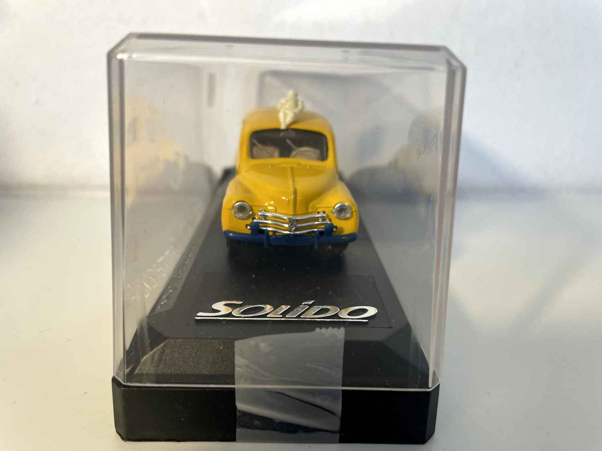 Renault 4 CV giel kommerziell MICHELIN (Solido 4548)