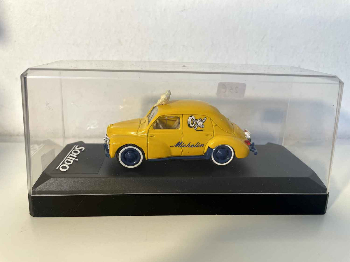Renault 4 CV giel kommerziell MICHELIN (Solido 4548)