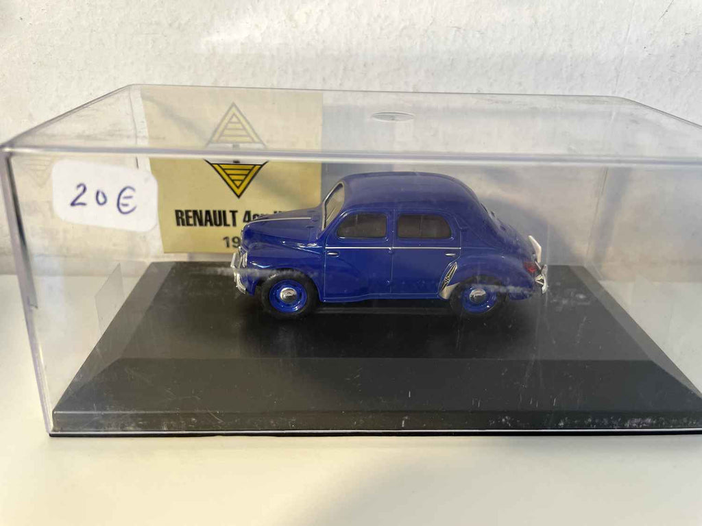 Blauwe Renault 4 CV Hino uit 1954 (Norev)