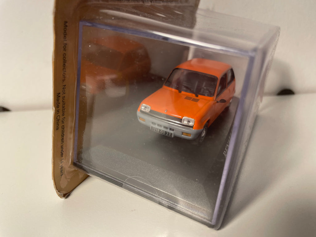 Orange Renault 5 vun 1972