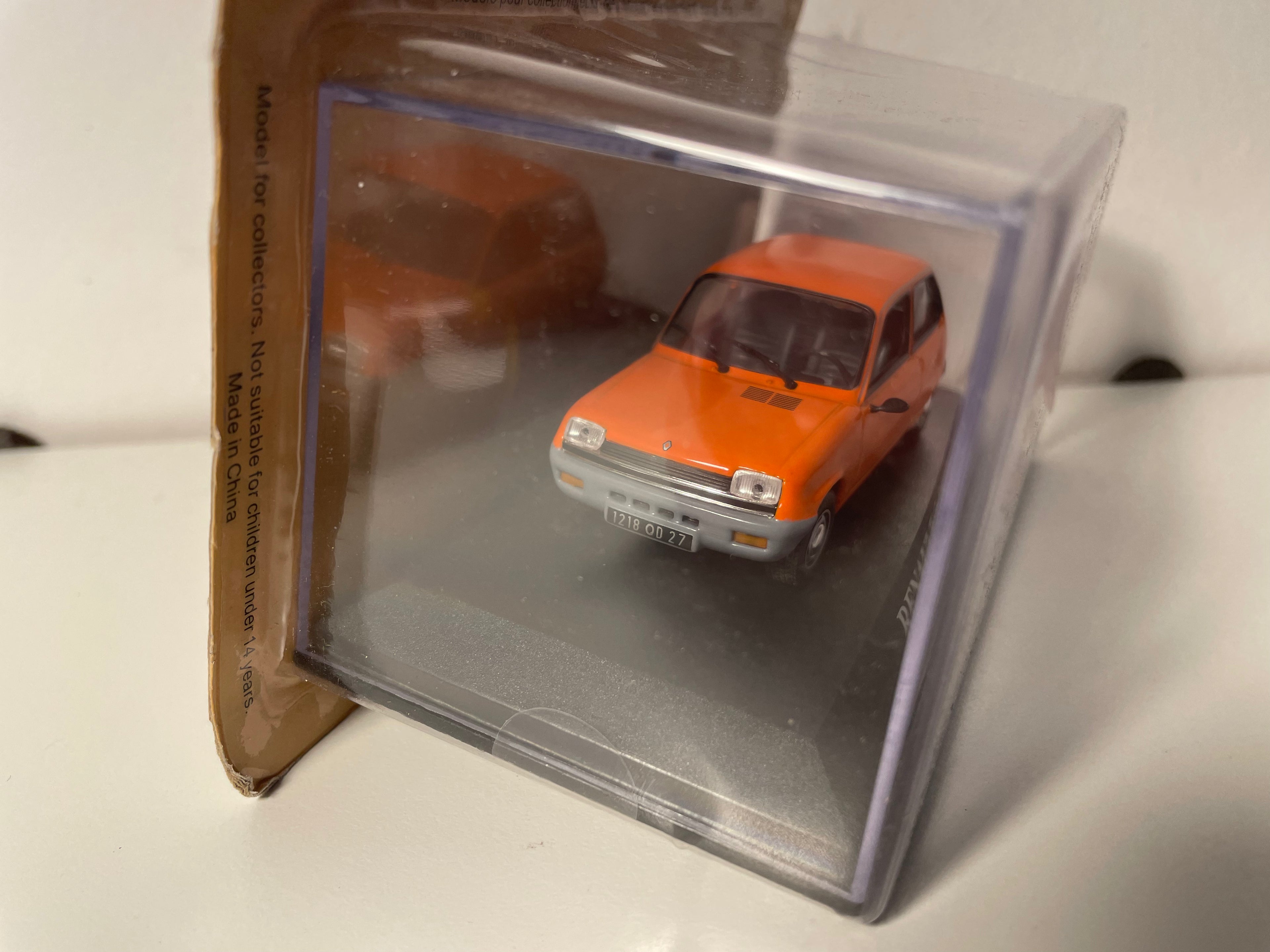 Orange Renault 5 vun 1972
