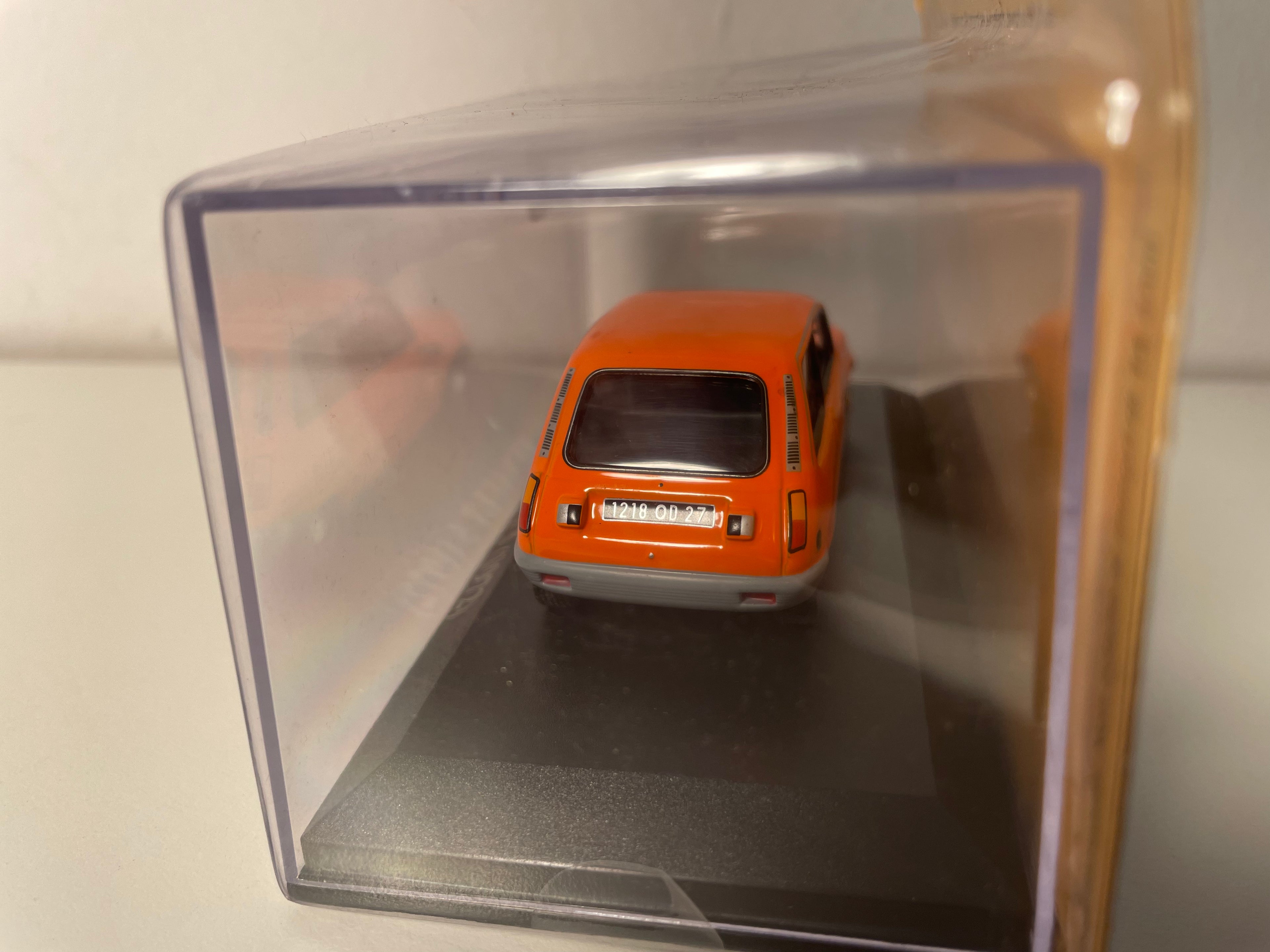 Orange Renault 5 vun 1972