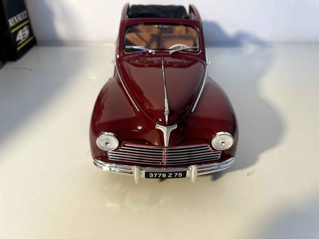 1954 Peugeot 203 Cabriolet a Bordeauxrout (Solido Moossstaf 1:18)