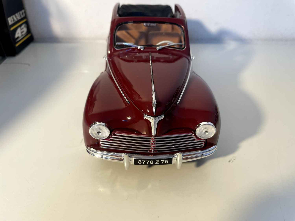 1954 Peugeot 203 Cabriolet a Bordeauxrout (Solido Moossstaf 1:18)