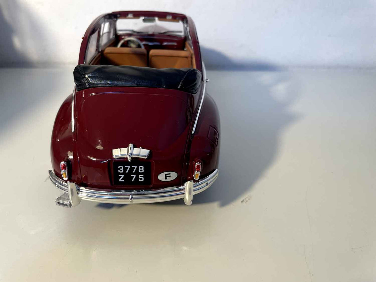 1954 Peugeot 203 Cabriolet a Bordeauxrout (Solido Moossstaf 1:18)