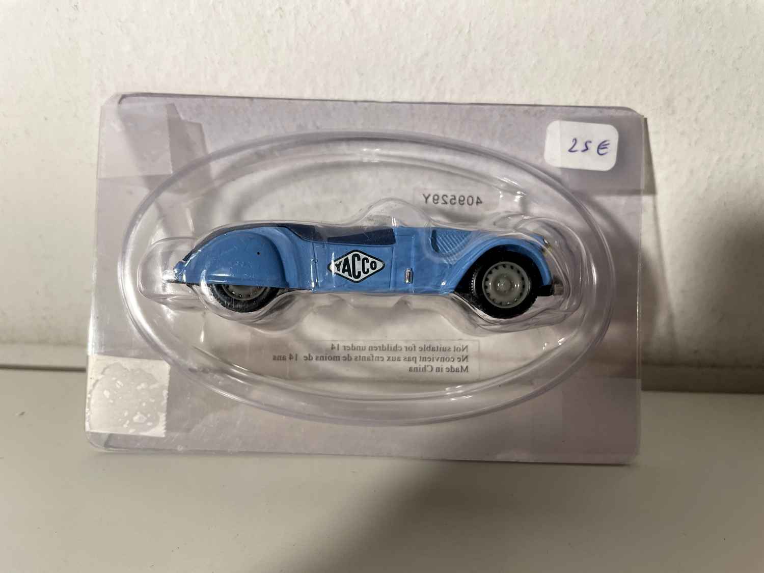 Citroën 2 CV barquette Barbot (pod blisterem)