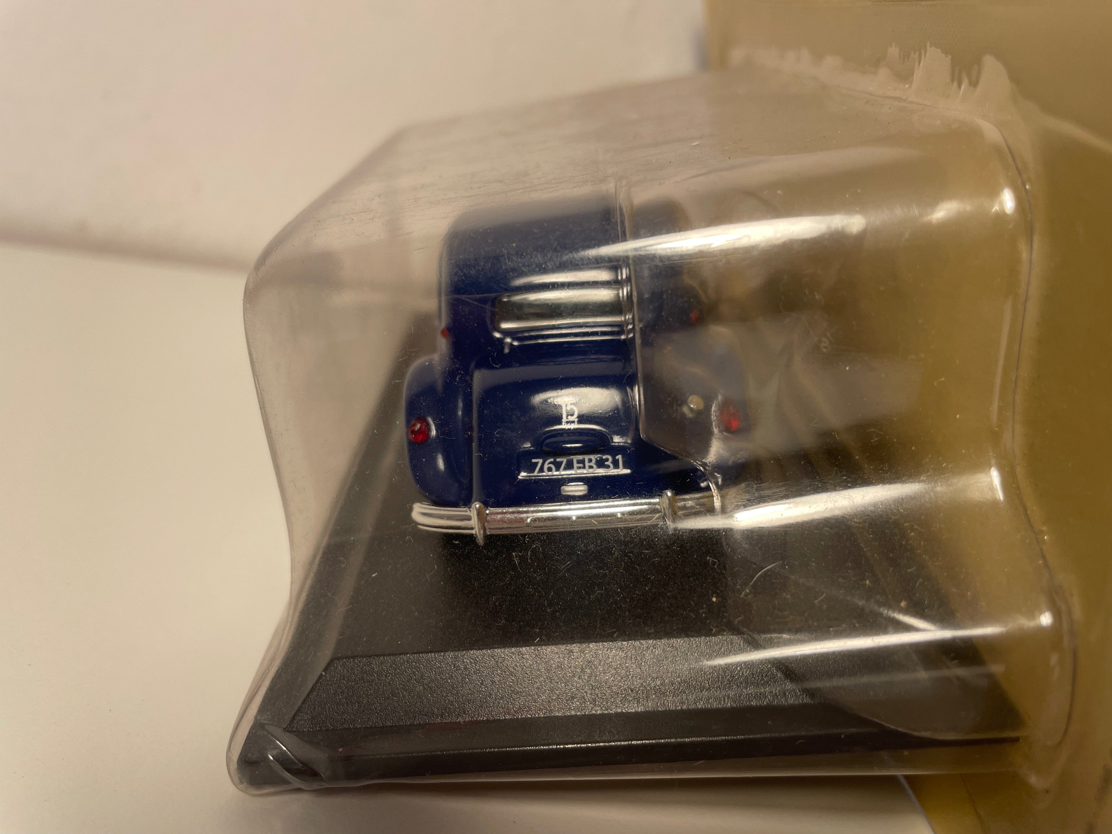 Citroën traction 15 six H blu scuro del 1955