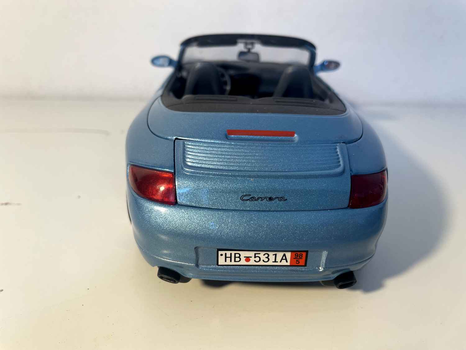 1998 Porsche 911 Azul (Solido escala 1/18)