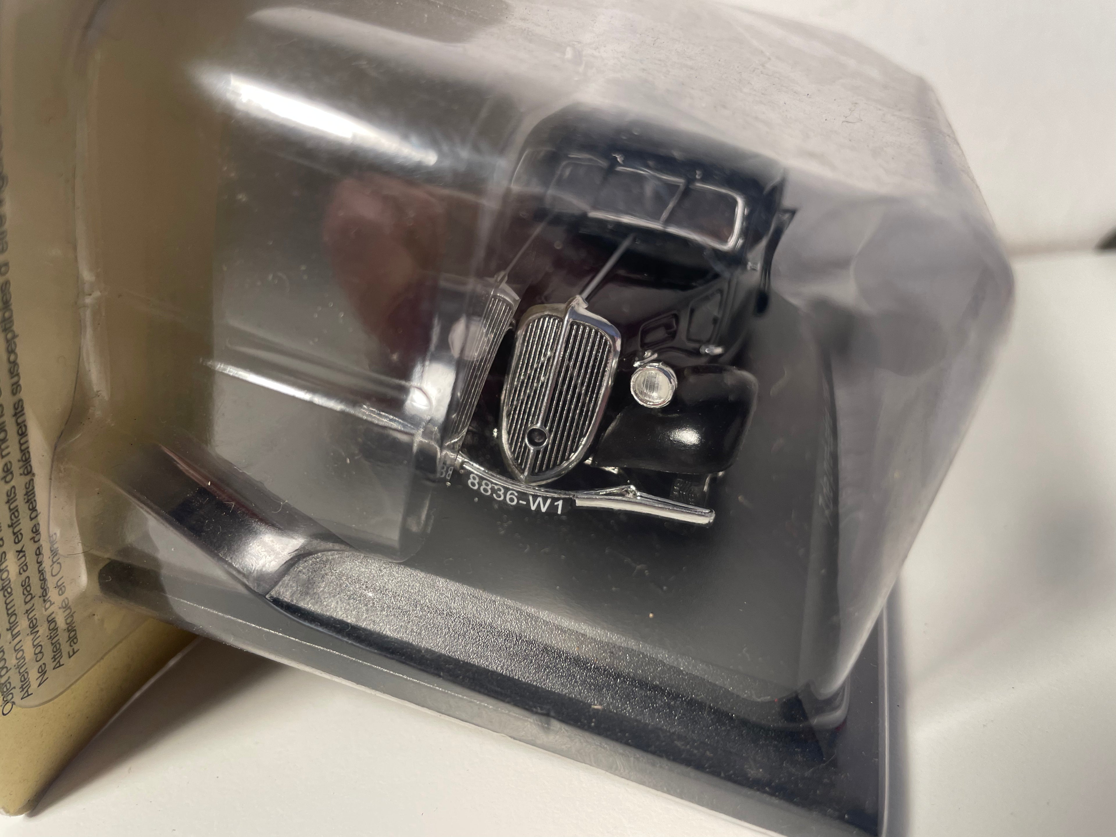 Citroën traction 7 de pré-série noire de 1934