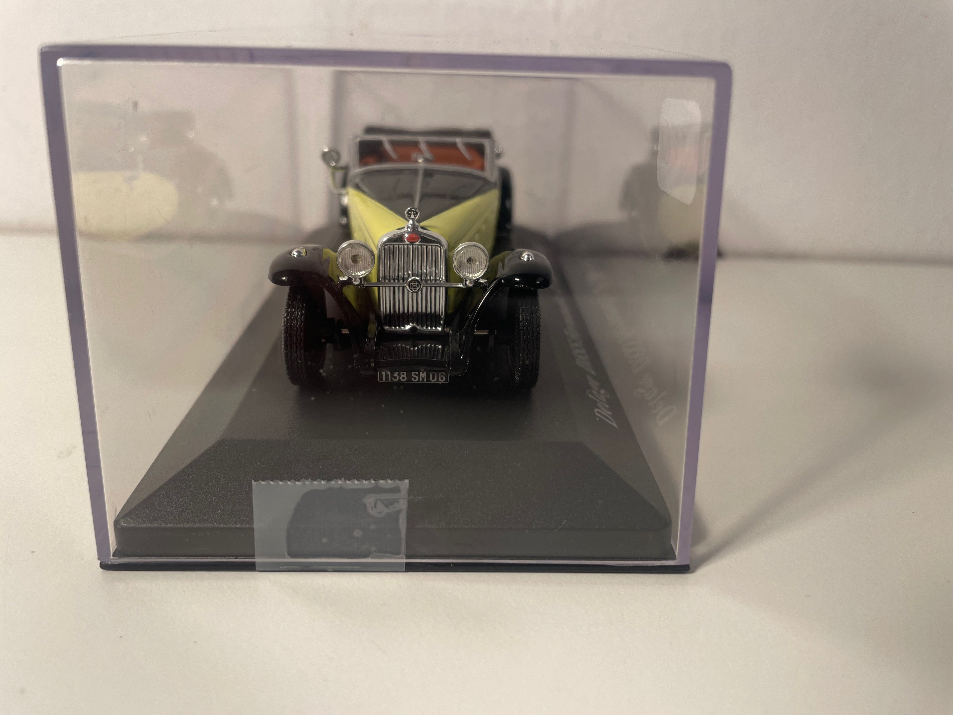 Delage D8SS Fernandez et Darrin jaune et noire de 1932