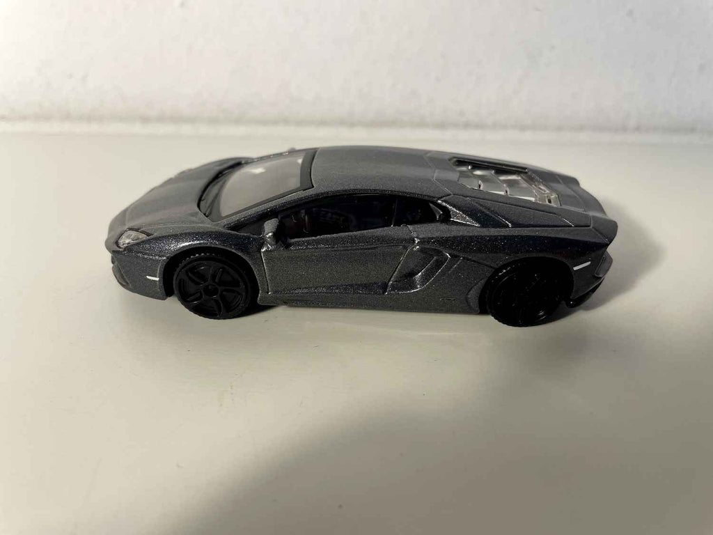 Lamborghini Aventador LP 700-4 grise foncée - Burago