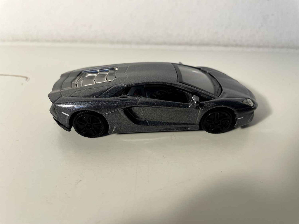 Lamborghini Aventador LP 700-4 grise foncée - Burago