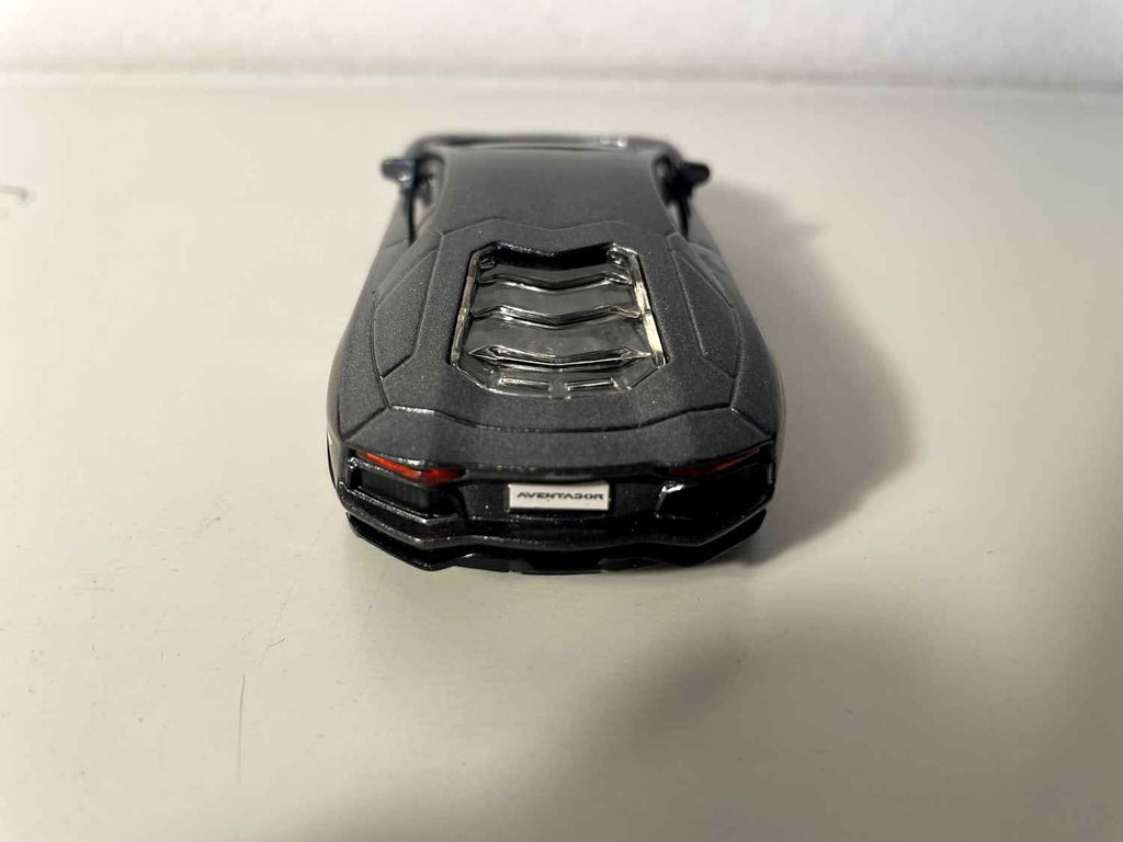 Lamborghini Aventador LP 700-4 grise foncée - Burago