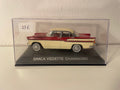 Simca Vedette Chambord burdeos y beige (caja de plexiglás)