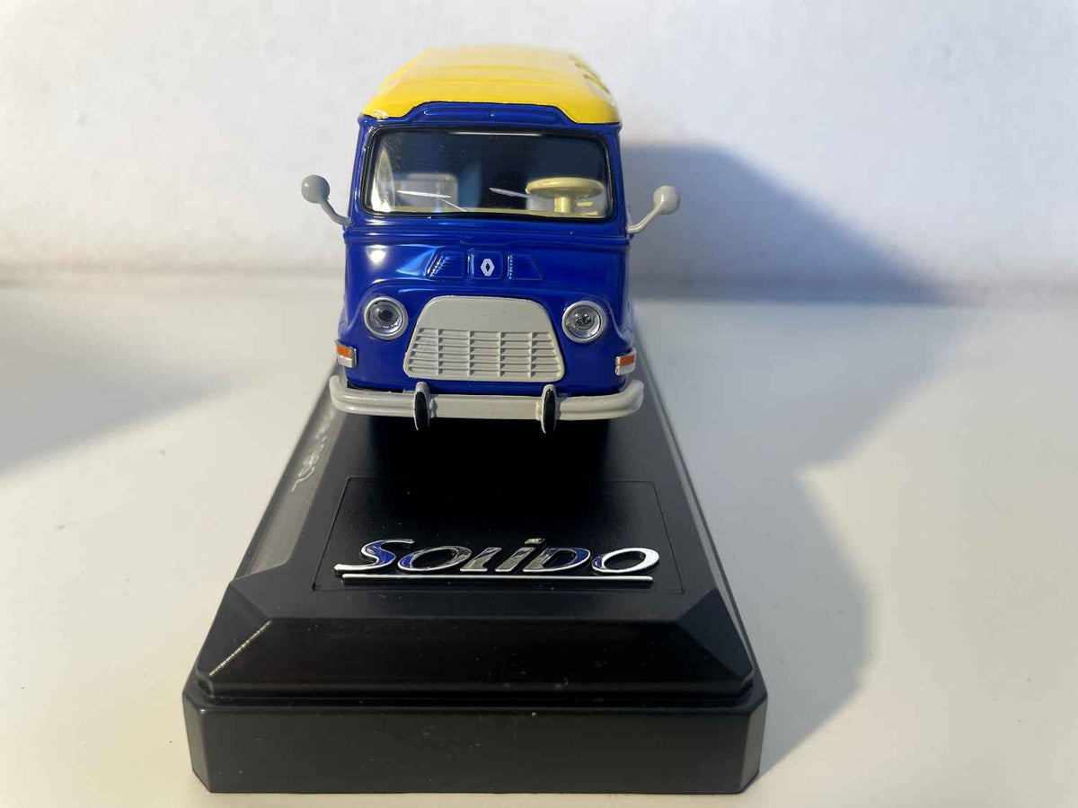 Renault Estafette blauw en geel MICHELIN uit 1962 (Solido referentie 82106)