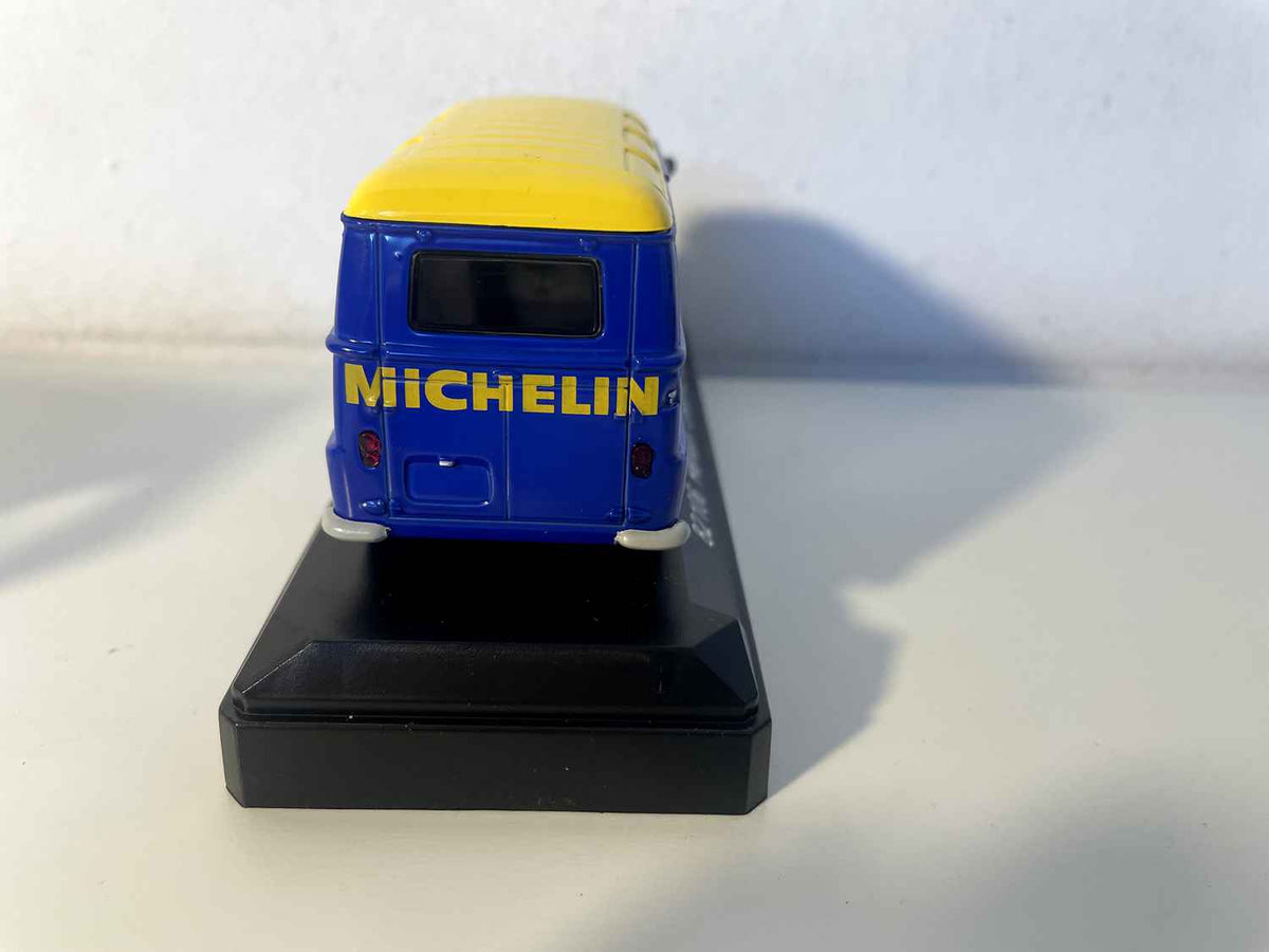 Renault Estafette blauw en geel MICHELIN uit 1962 (Solido referentie 82106)