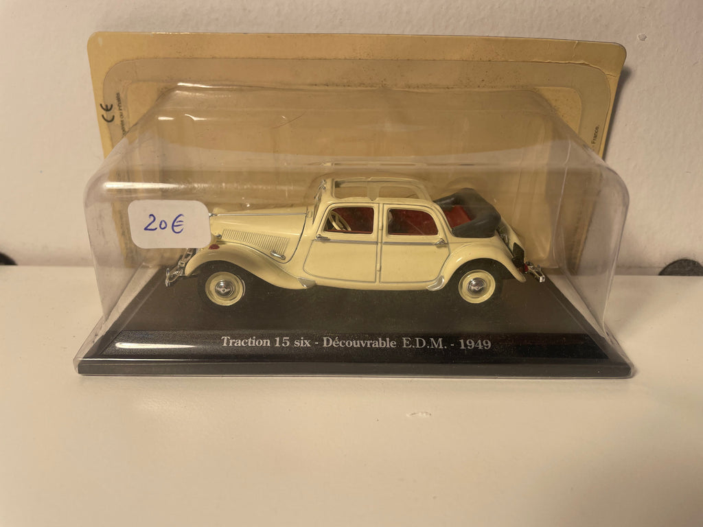 Citroën traction 15 six Découvrable E.D.M. beige/crème? de 1949