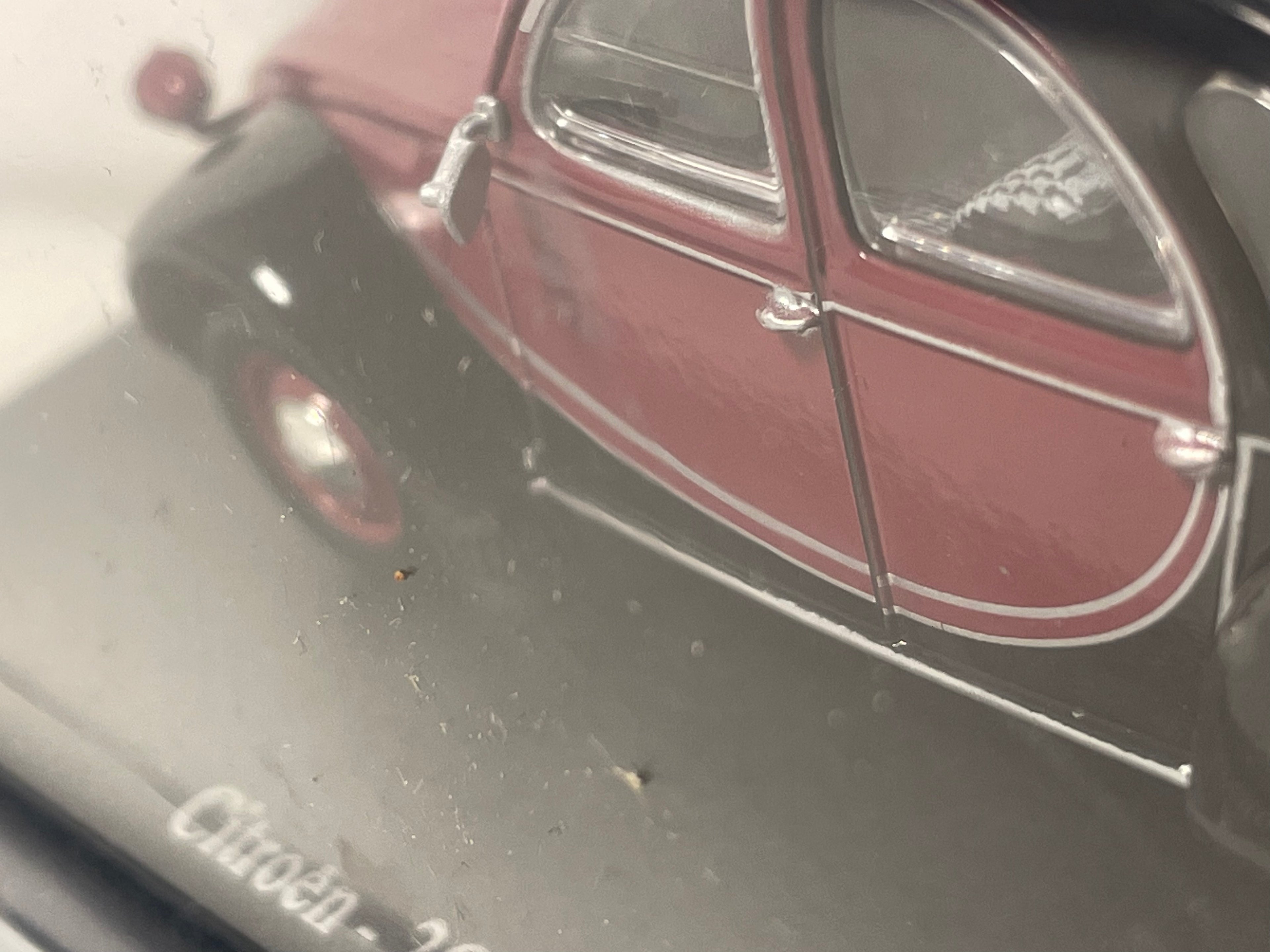 1981 Citroën 2 CV Charleston burgundy and black