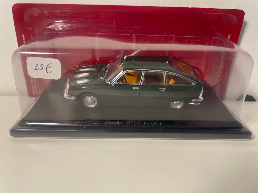 Citroën GS 1015 verte de 1971 (blister)