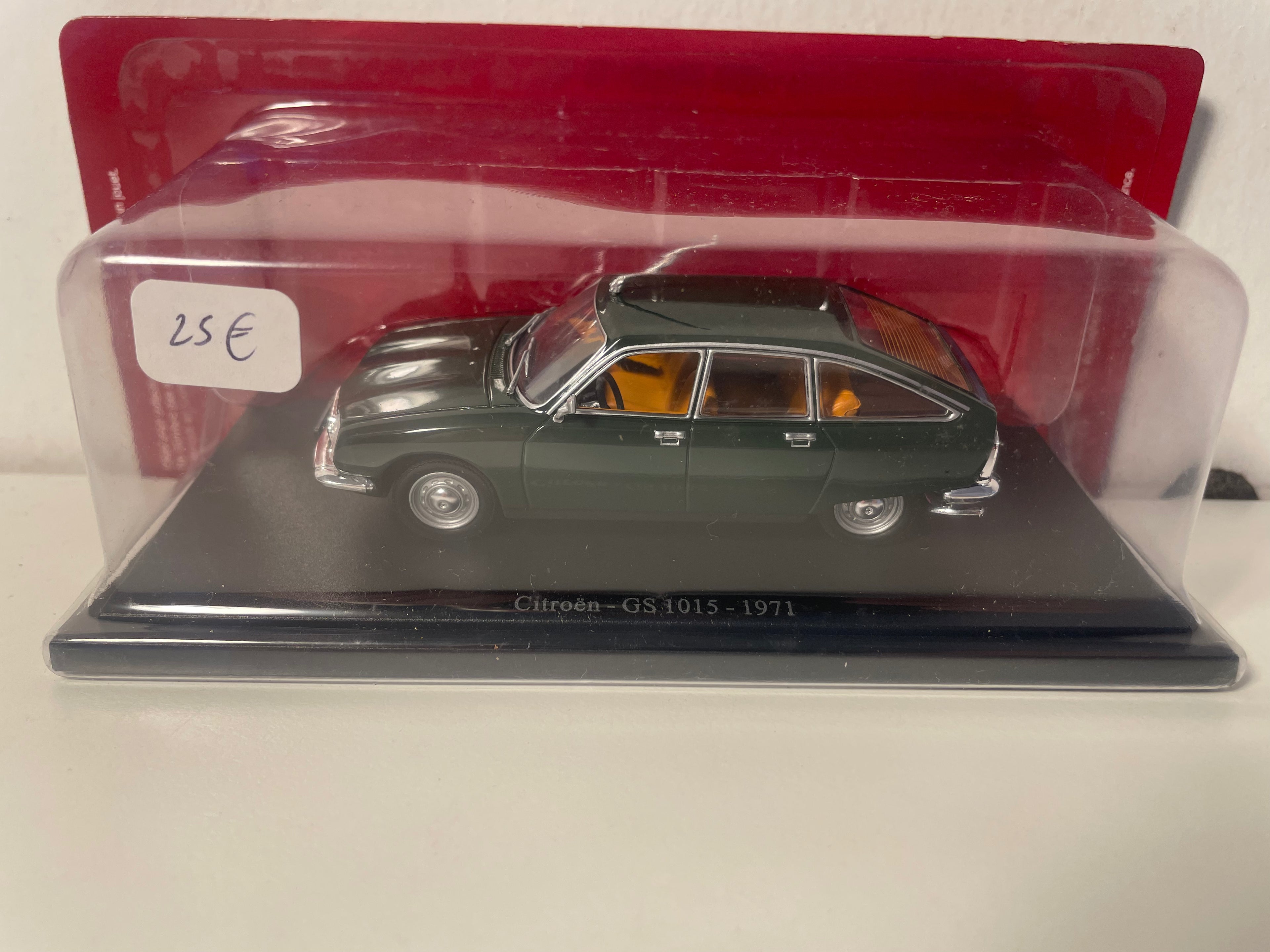 Citroën GS 1015 gréng vun 1971 (Blister)