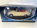 Peugeot 403 cabriolet marron clair de 1961 (Solido référence 8165) - Echelle 1/18ème