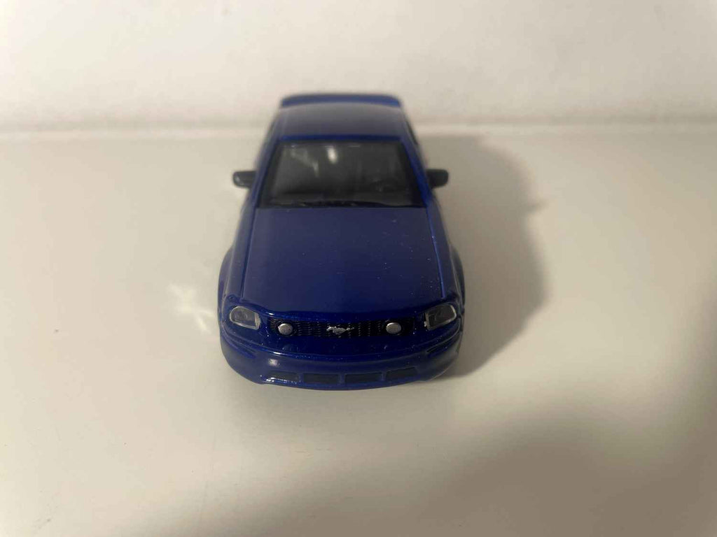 Ford Mustang GT bleue de 2006 - Burago (voiture américaine)