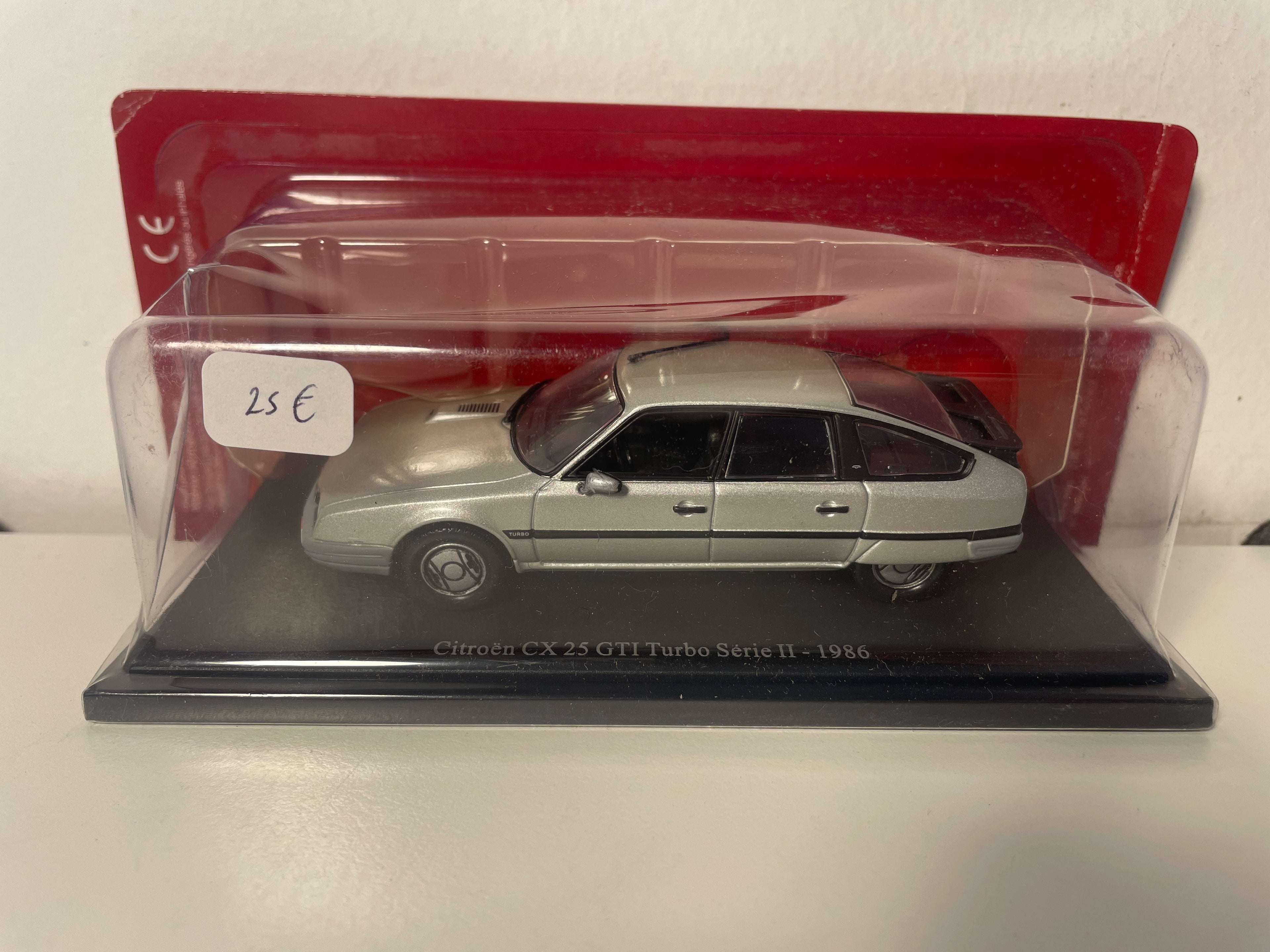 Citroën CX 25 GTI Turbo Série 2 cinzento de 1986