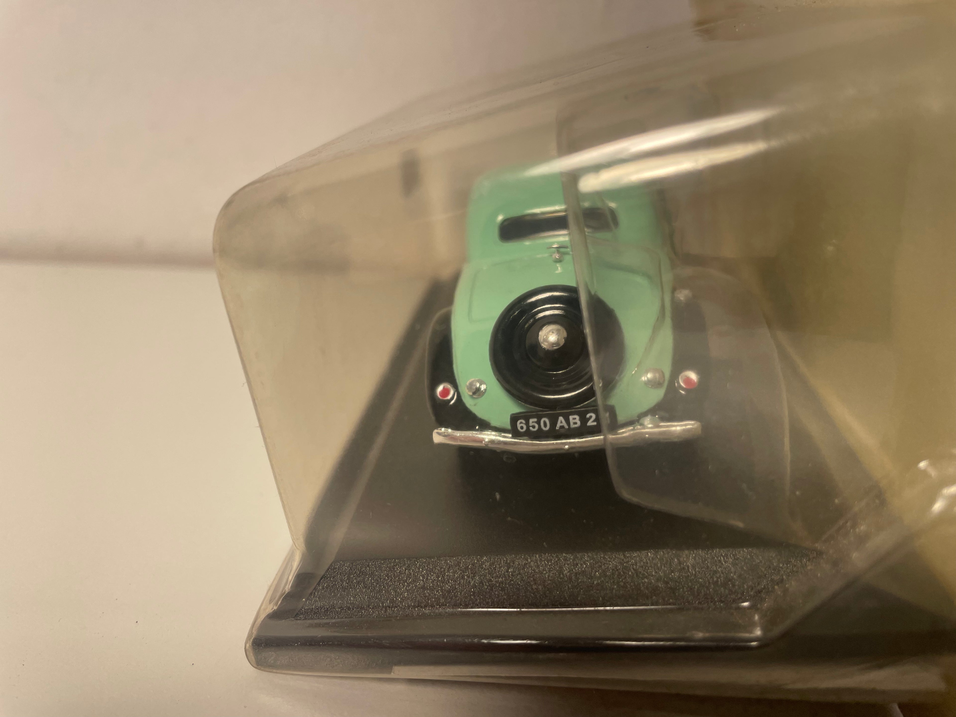 Citroën Traction 7B Faux-Cabriolet Verde e Preto de 1934