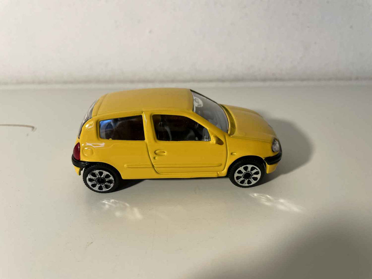 Renault Clio jaune - Burago