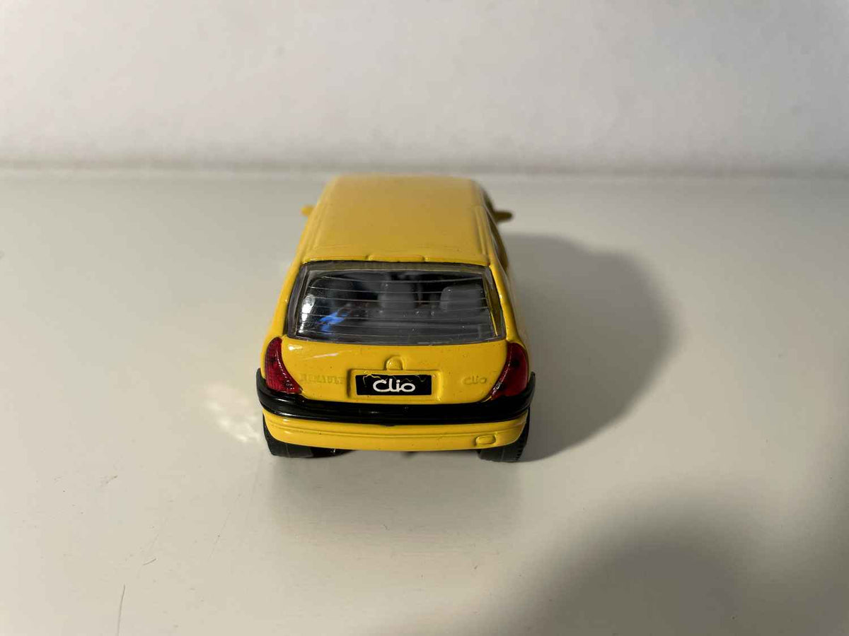 Renault Clio jaune - Burago
