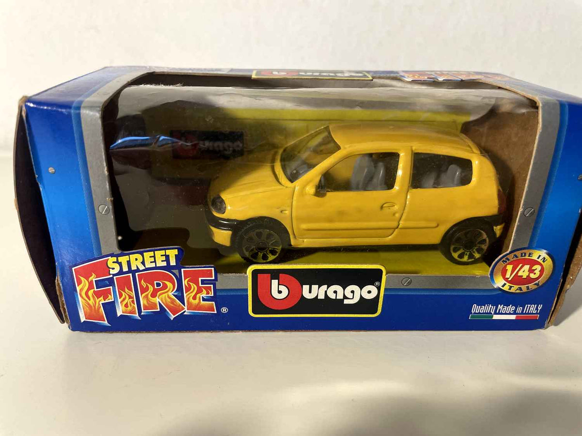 Renault Clio jaune - Burago