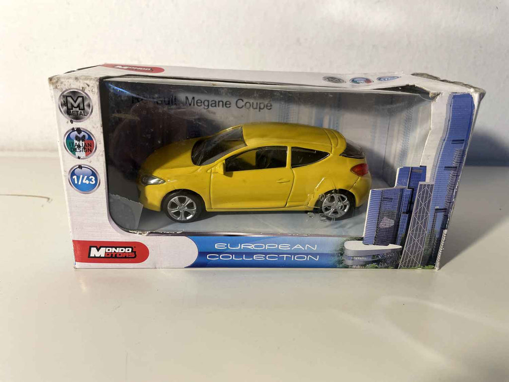 Renault Mégane coupé żółty - Mondo Motors