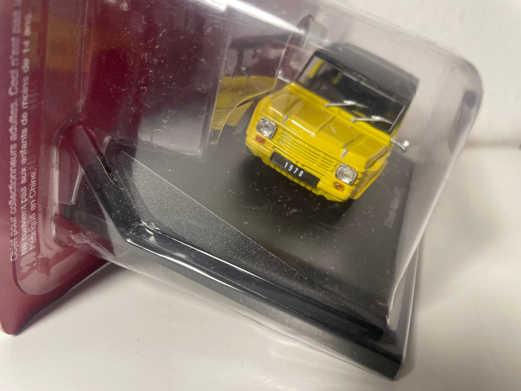 Citroën Méhari jaune de 1978 (blister)