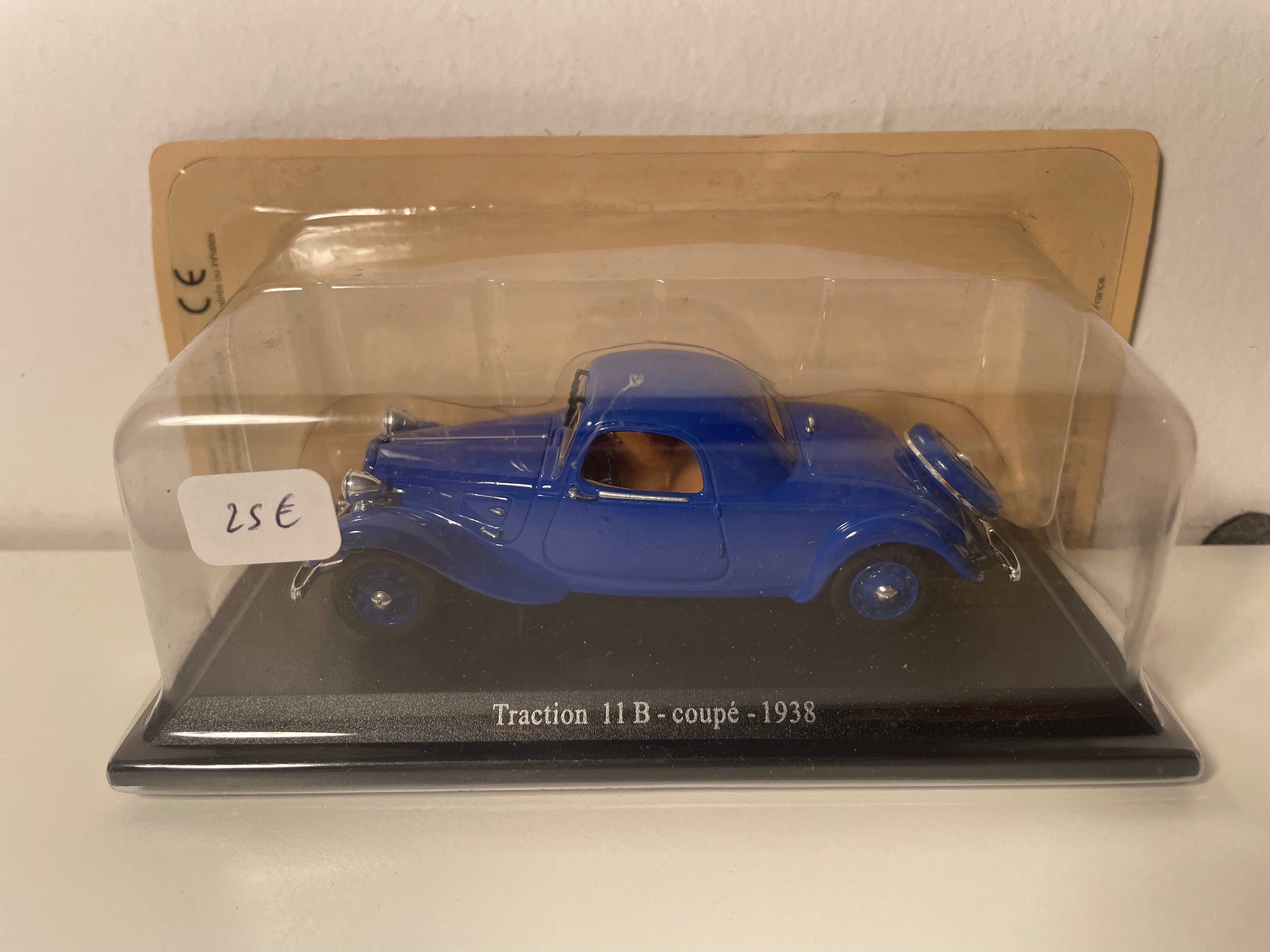 Citroën Traction 11 B Coupé Azul de 1938