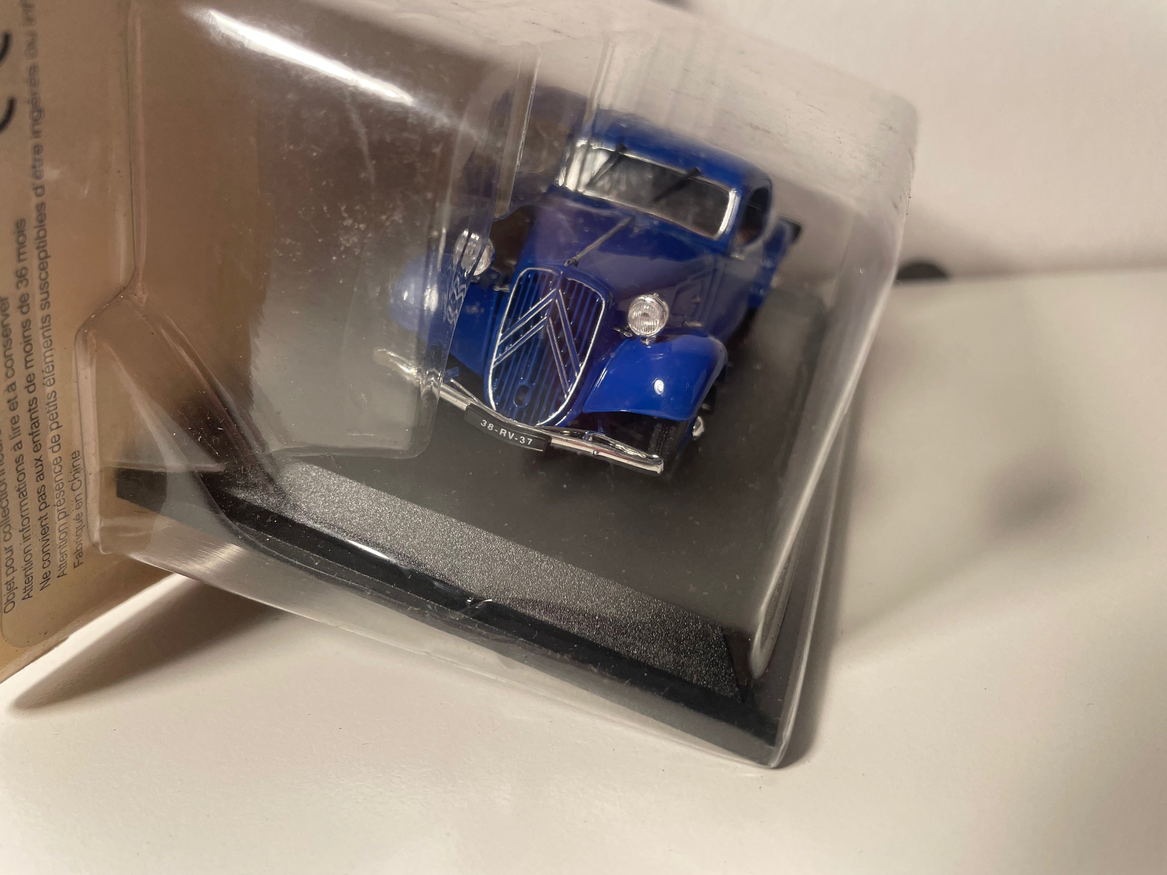 Citroën Traction 11 B Coupé Azul de 1938