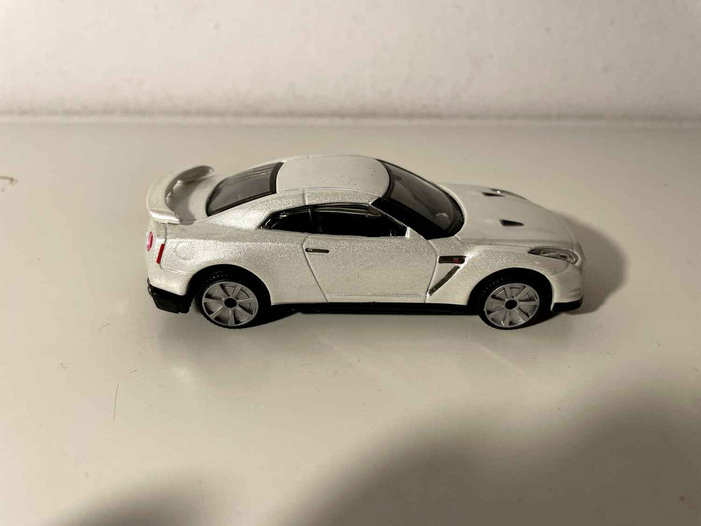 Nissan GTR blanche de 2009 - Burago