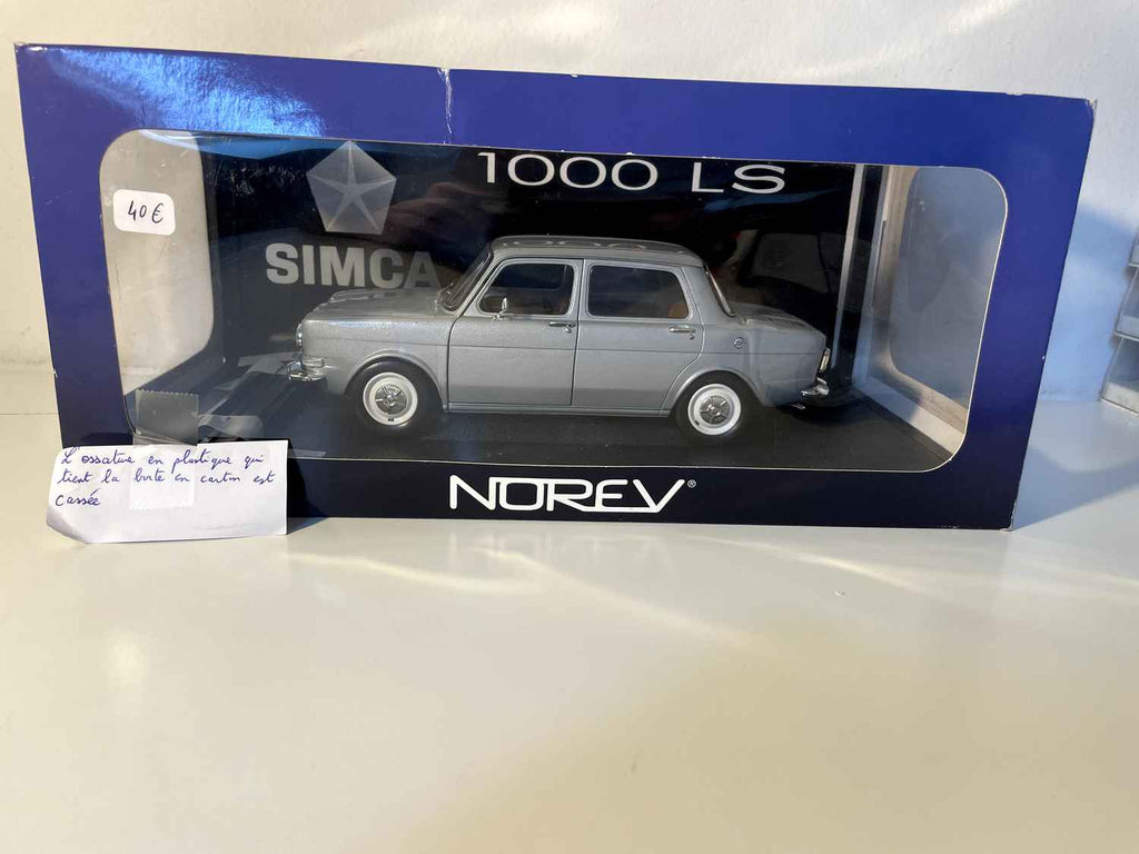 Simca 1000 LS grijs (schaal 1/18) - Norev