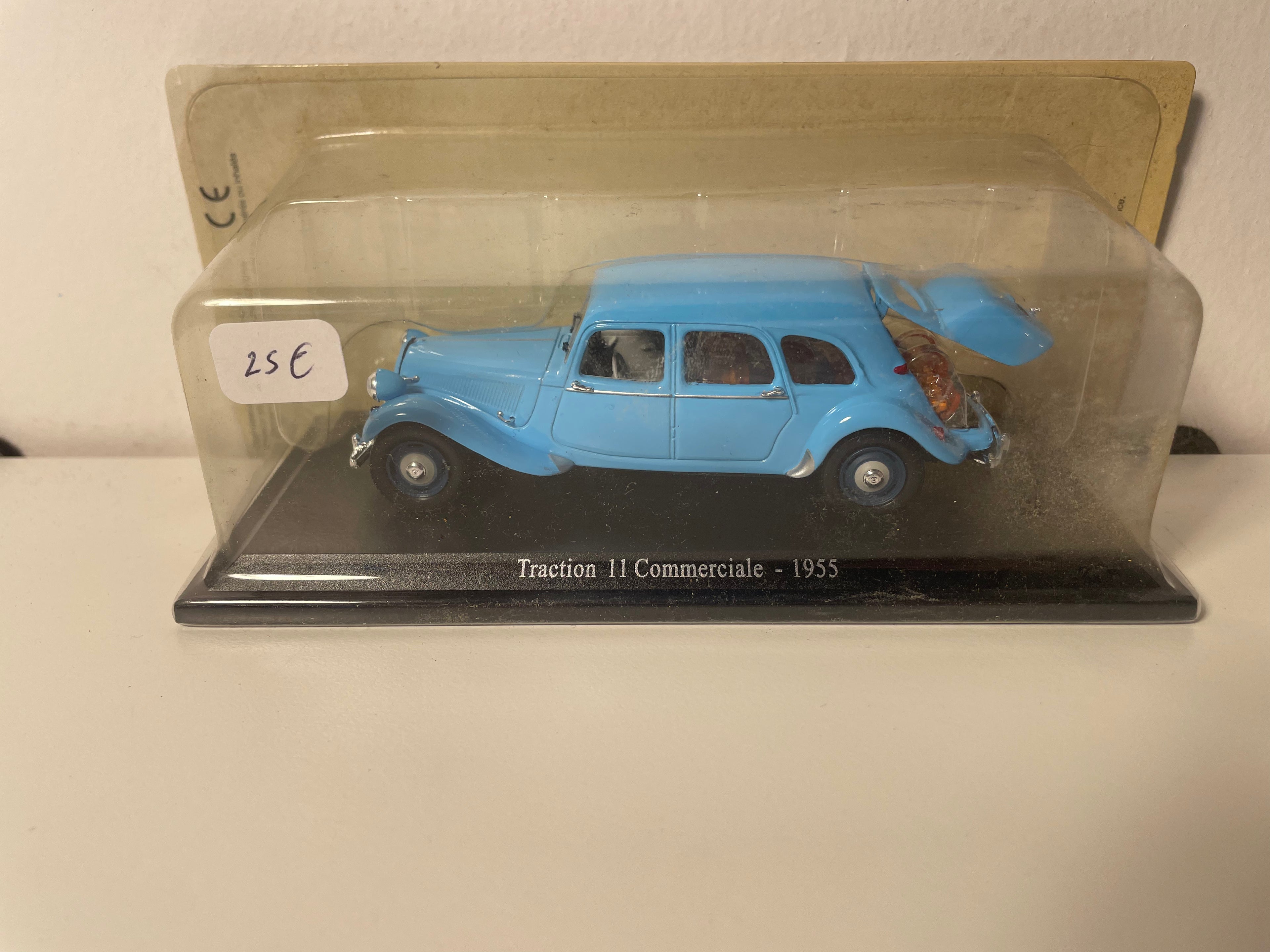 Citroën Traction 11 Comercial Azul Claro de 1955