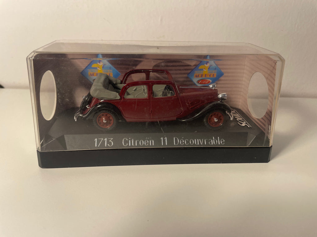 Citroën Traction 11 Convertible Bordeaux - Solido Reference 1713